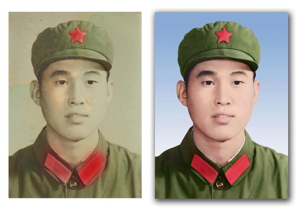 清新破损照片修复-18